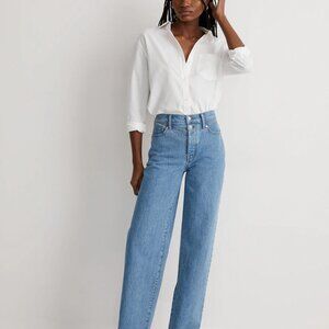 NWT Madewell The Perfect Vintage Wide Leg Jean Size 29 Tall